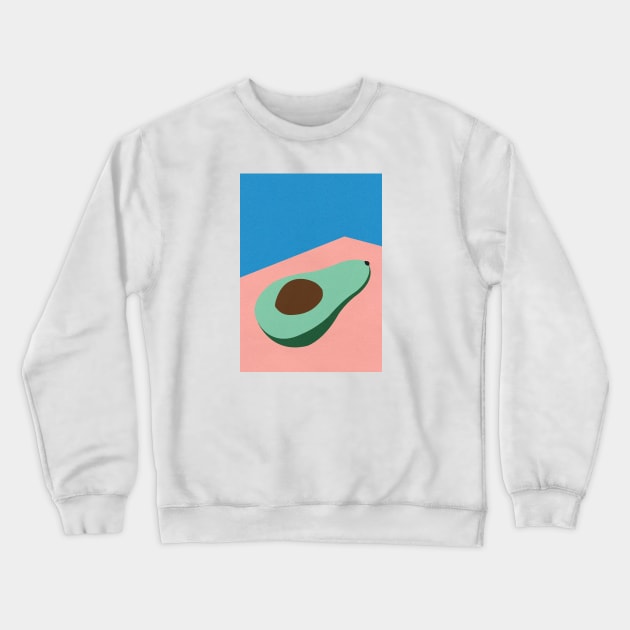 Avocado Crewneck Sweatshirt by Rosi Feist